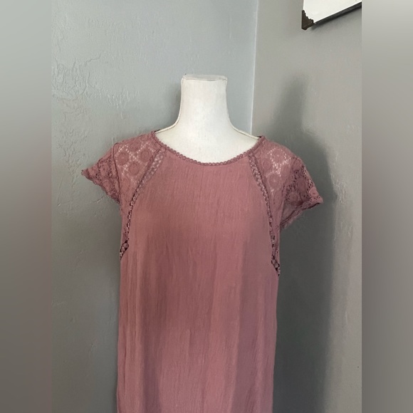 Just Found Mauve Pink Summer Dress size 1X - Picture 2 of 10